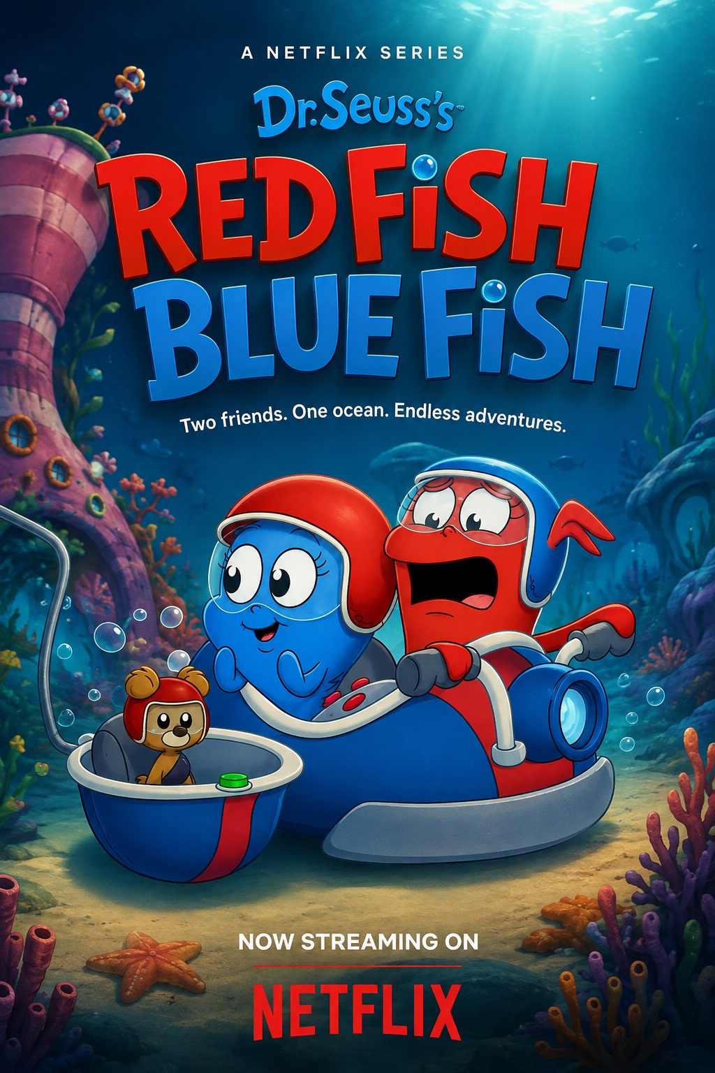 EN - Dr. Seuss's Red Fish, Blue Fish (2025) (US)